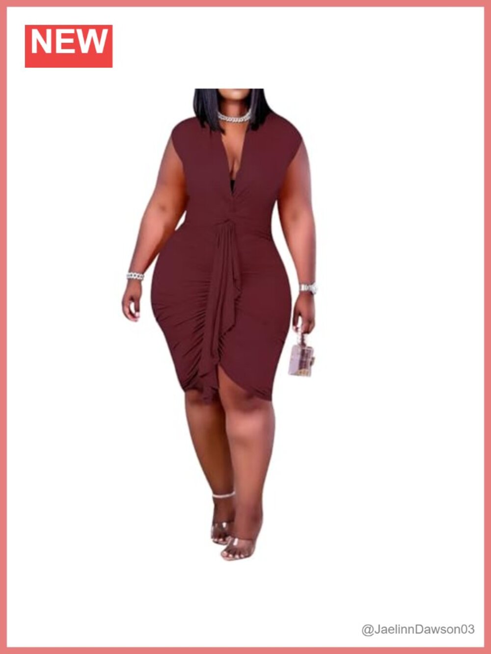 Women's Sexy Plus Size Bodycon Mini Party Club Dress Ruched Sleeveless